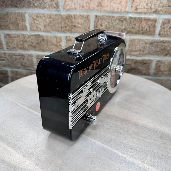 Mr. Halloween Vintage Style Halloween Spooky Rapsody Radio Battery Operated New - Picture 9 of 11